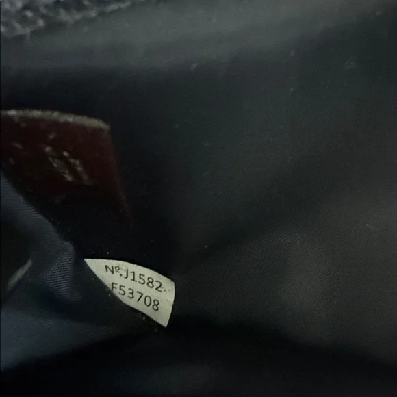 Coach Mid-Y2K Blue Pebbled Leather ID Strap Clutch Wallet - Picture 6 of 6